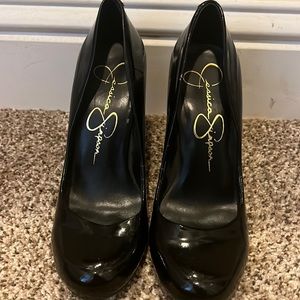 Jessica Simpson Black Patent Leather pumps size 6…Never worn
